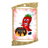 Chili - Salsa Medal.  Choice of 9 designs.  Includes free engraving and neck ribbon  (927g