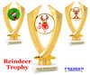 Reindeer Trophy.   Includes free engraving and choice of artwork.   A Premier exclusive design! 4506