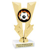 Soccer trophy.  6" Soccer trophy with choice of artwork. Great for your teams, schools and more!  92746