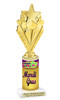 Mardi Gras trophy.   Great trophy for your Mardi Gras events, costume contests, pageants and more.  92566