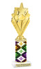 Mardi Gras trophy.   Great trophy for your Mardi Gras events, costume contests, pageants and more.  92566