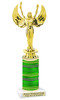 Mardi Gras trophy.   Great trophy for your Mardi Gras events, costume contests, pageants and more.  victory