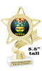 Mardi Gras Theme trophy.  Great trophy for your pageants, events, contests and more!   5043g