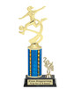 Female Soccer trophy.   Great trophy for your soccer team, schools and rec departments - side 4519