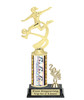 Female Soccer trophy.   Great trophy for your soccer team, schools and rec departments - side 4519