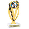 Dance Trophy.  Great trophy for your pageants, events, contests, recitals, and more.  ph76