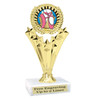 Dance Trophy.  Great trophy for your pageants, events, contests, recitals, and more.  h501