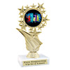 Dance Trophy.  Great trophy for your pageants, events, contests, recitals, and more.  696