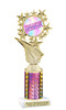 Dance trophy.  Great for your dance recitals, contests, gymnastic meets, schools and more. 696