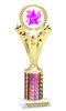 Dance trophy.  Great for your dance recitals, contests, gymnastic meets, schools and more. h501