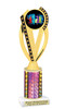 Dance trophy.  Great for your dance recitals, contests, gymnastic meets, schools and more. ph76 ph