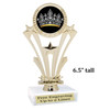 Crown Theme trophy.  Great trophy for your pageants, events, contests and more! h501   