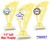 2024 Theme trophy.  Great trophy for your pageants, events, contests and more! ph113