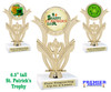 St. Patrick's Day Trophy.   Great award for your pageants, events, competitions, parties and more.  h414