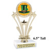 St. Patrick's Day Trophy.   Great award for your pageants, events, competitions, parties and more.  h416