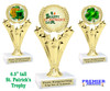 St. Patrick's Day Trophy.   Great award for your pageants, events, competitions, parties and more.  h501