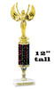 Victory figure with on star/festive themed column. 12" tall  Great for your pageants, festivals, contests or just for your favorite star.  Victory stem