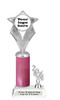 Custom glitter trophy with current year.  Add your logo or artwork for a unique award!  Numerous glitter colors and heights available - 5086s