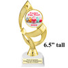 Easter theme  Trophy.   Great award for your pageants, events, competitions, parties and more. ph108