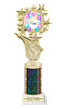Easter theme Trophy. Choice of column color and height.  Great award for your pageants, events, competitions, parties and more. 696-2
