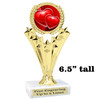 Valentine theme  Trophy.   Great award for your pageants, events, competitions, parties and more. h501