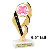 Valentine theme  Trophy.   Great award for your pageants, events, competitions, parties and more. ph104