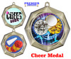 Cheer  Medal  Choice of 9 designs. Great for your cheer squads, teams, competitions, schools and more  43273g