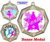 Dance  Medal  Choice of 9 designs. Great for your cheer squads, teams, competitions, schools and more  43273g
