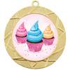 Cupcake theme medal. Choice of 9 designs. Great for your cupcake wars competitions, bake offs, pageants or just for your favorite baker. 940g