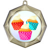 Cupcake theme medal. Choice of 9 designs. Great for your cupcake wars competitions, bake offs, pageants or just for your favorite baker. 43273g