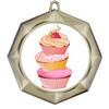 Cupcake theme medal. Choice of 9 designs. Great for your cupcake wars competitions, bake offs, pageants or just for your favorite baker. 43273g