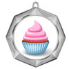 Cupcake theme medal. Choice of 9 designs. Great for your cupcake wars competitions, bake offs, pageants or just for your favorite baker. 43273s