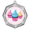 Cupcake theme medal. Choice of 9 designs. Great for your cupcake wars competitions, bake offs, pageants or just for your favorite baker. 43273s