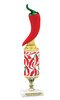 Chili themed trophy - great for your chili contests, BBQ competitions and more.  Height starts at 10" tall  sub