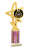 Easter theme Trophy. Choice of column color and height.  Great award for your pageants, events, competitions, parties and more. 91576