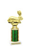 Easter theme Trophy. Choice of column color and height.  Great award for your pageants, events, competitions, parties and more. Bunny