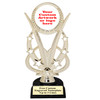 Custom trophy 6.5" tall.  Upload your logo or custom artwork for a unique award perfect for any event, contest or gift. h415