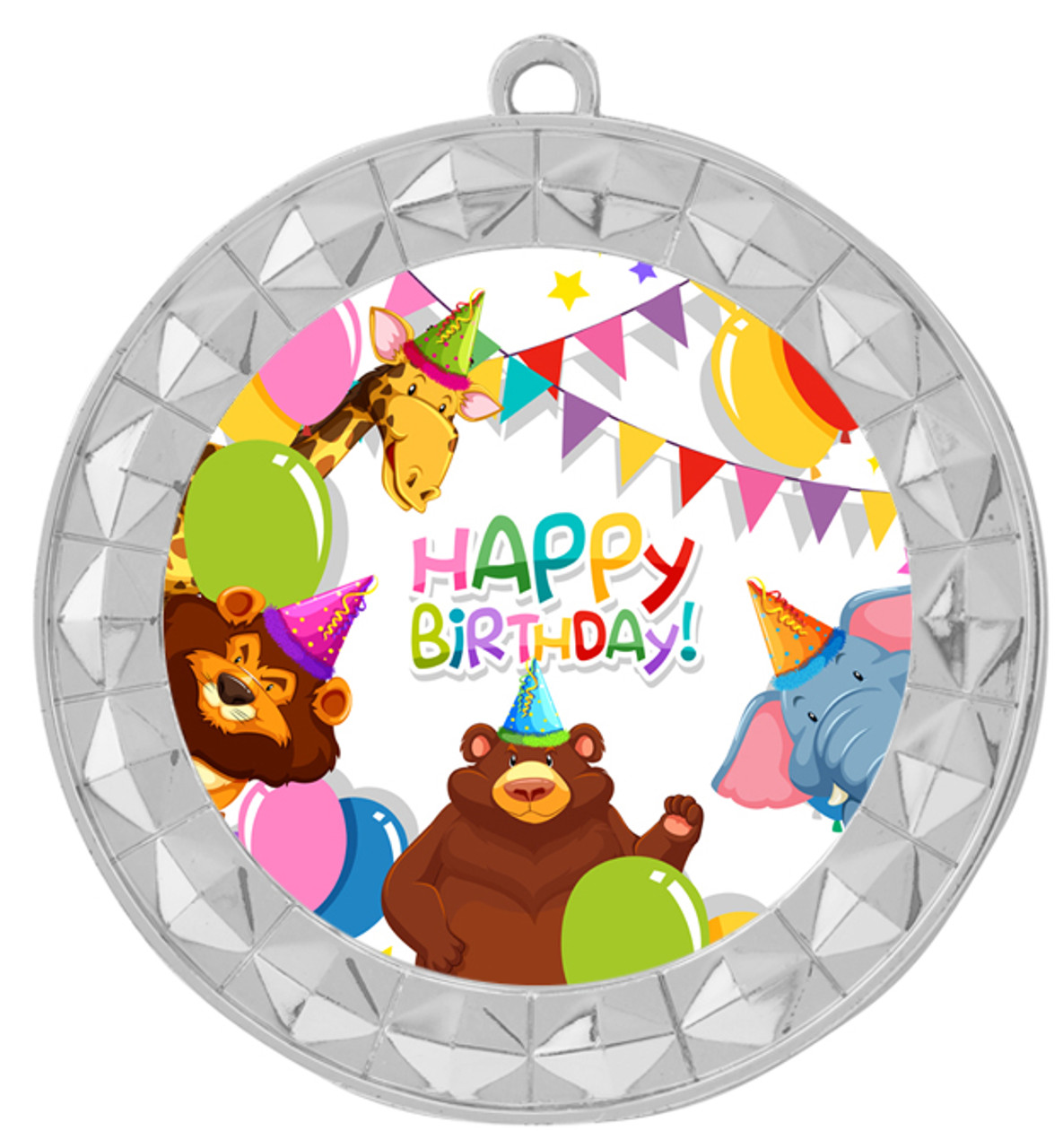 Round Sticker  Happy Birthday