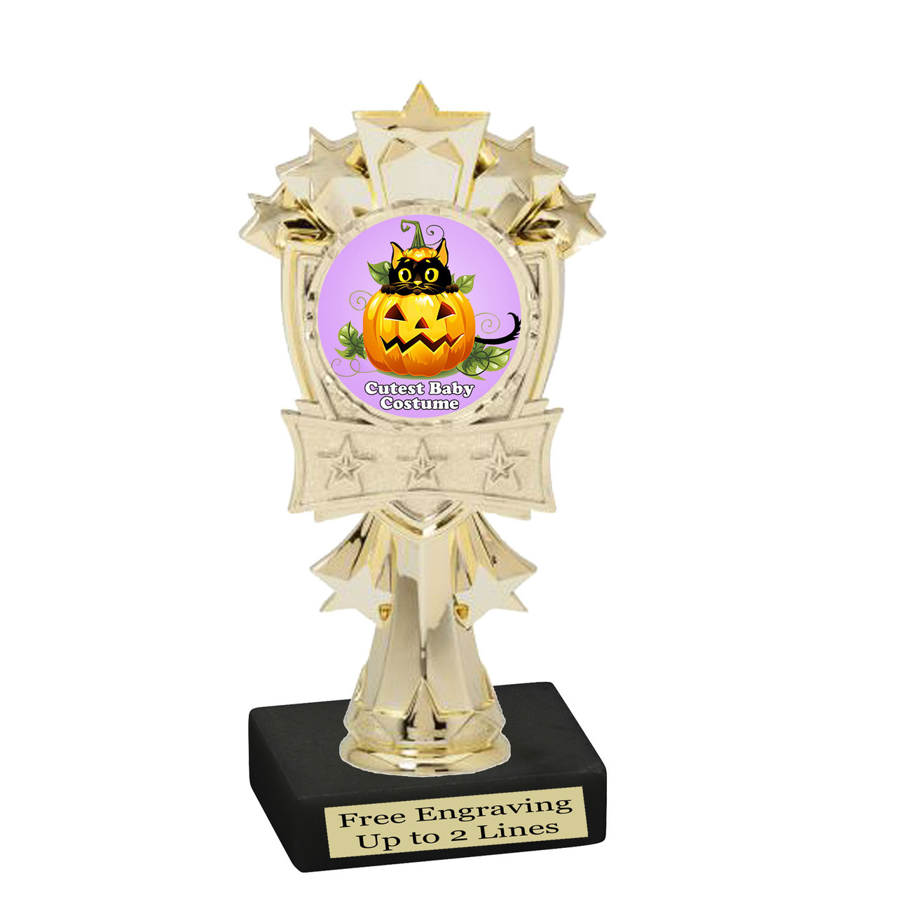 Halloween theme trophy