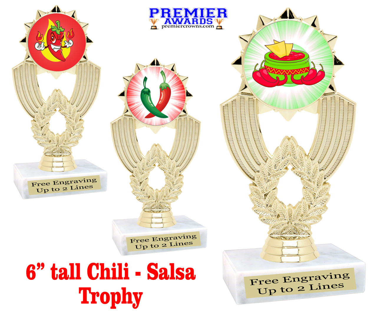 BINGO! trophy. 6tall with choice of insert design. Great award for your  Bingo games and Family Game Nights! 7517