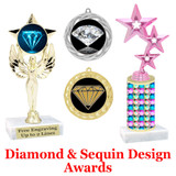 Diamond - Sequin Pattern Awards