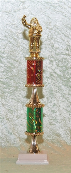 Double Decker Trophy with Choice of Figure