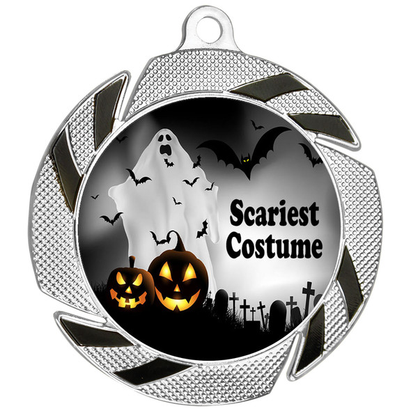 Halloween Costume Contest medal.  Choice of art work.  Includes free engraving and neck ribbon.  951S