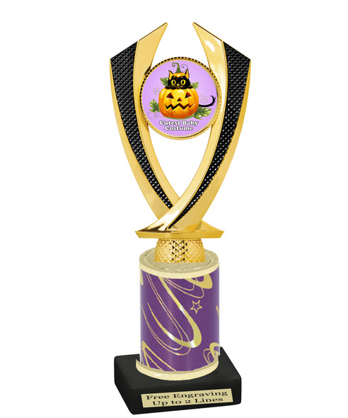 Halloween Costume Contest trophy.  Cutest Baby Costume.  Perfect award for your Halloween party contest.
