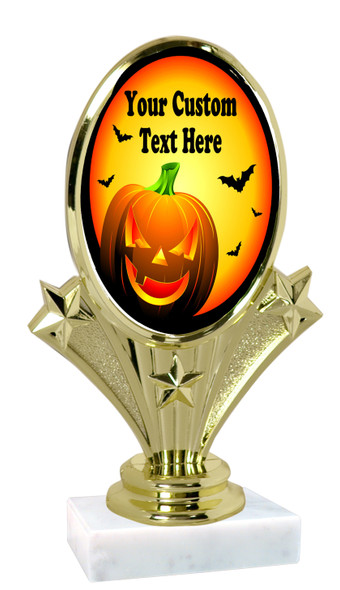 Custom Halloween trophy.   Perfect award for your Halloween pageants, contests and parties. (004