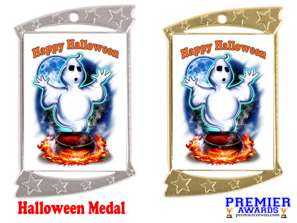 Halloween medal.  Perfect for your Halloween events, pageants, and contests!