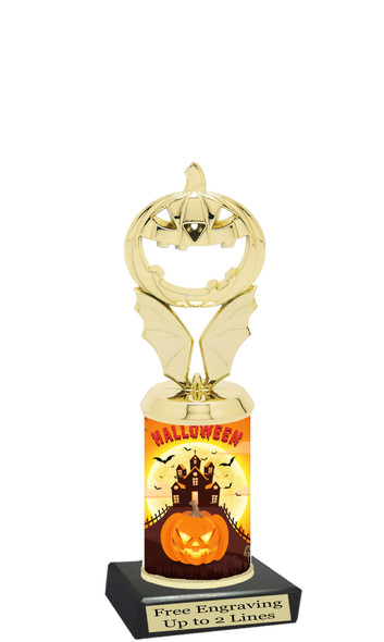 Premier exclusive Halloween trophy.  Choice of trophy height, base and figure.  (sub-hall-108