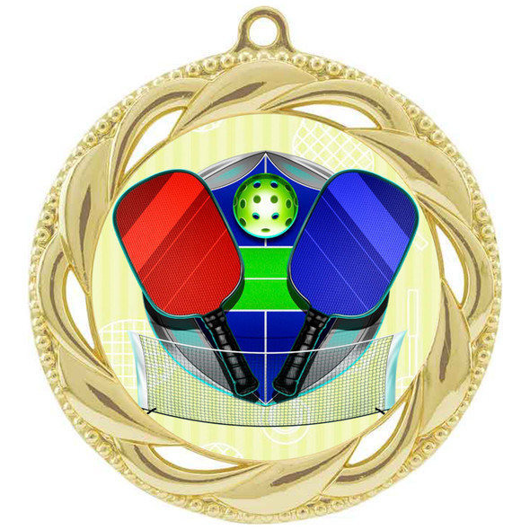 Pickleball Medal.  Choice of Gold, Silver or Bronze.  Great medal for your team events! 3