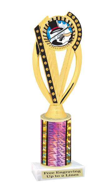 Dance trophy.  Great for your dance recitals, contests, gymnastic meets, schools and more. ph76 ph