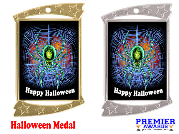 Halloween medal.  Perfect for your Halloween events, pageants, and contests!  002
